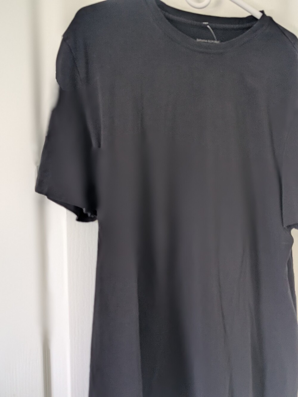 Vintage Abercrombie & Fitch T Shirt  Dark Gray s/s  with pocket  Large  90s Y2K